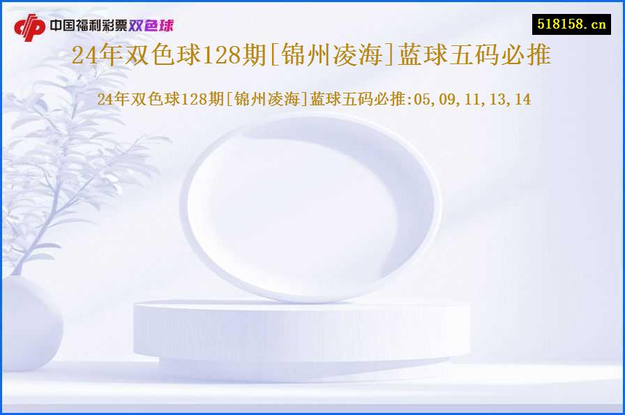 24年双色球128期[锦州凌海]蓝球五码必推