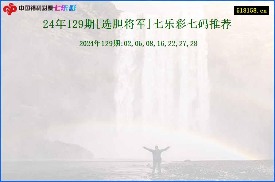 24年129期[选胆将军]七乐彩七码推荐