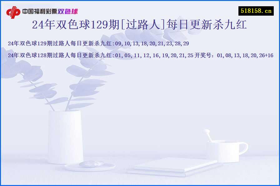 24年双色球129期[过路人]每日更新杀九红