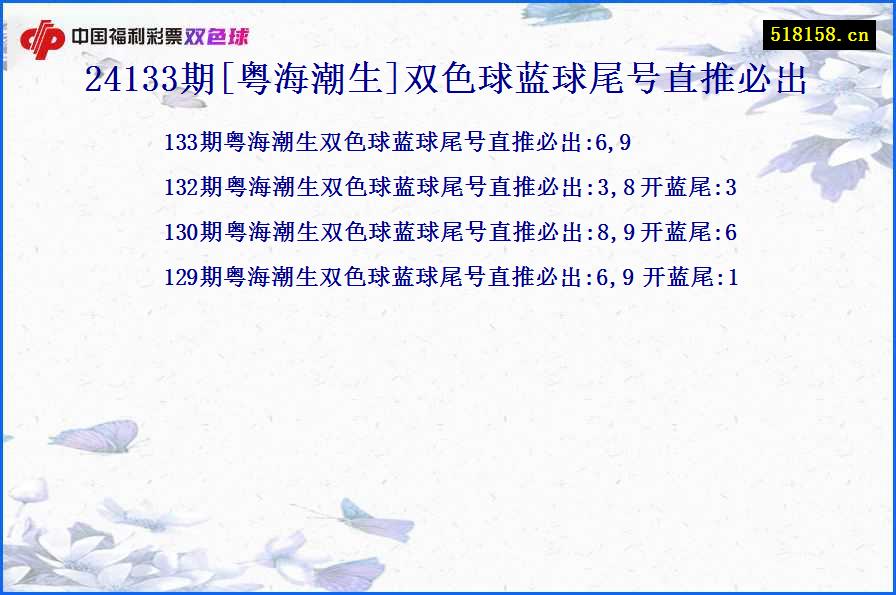 24133期[粤海潮生]双色球蓝球尾号直推必出